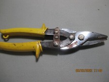 Straight Angle Metal Cutting Sheer Tin Snip Tool MADE IN USA 9 IN