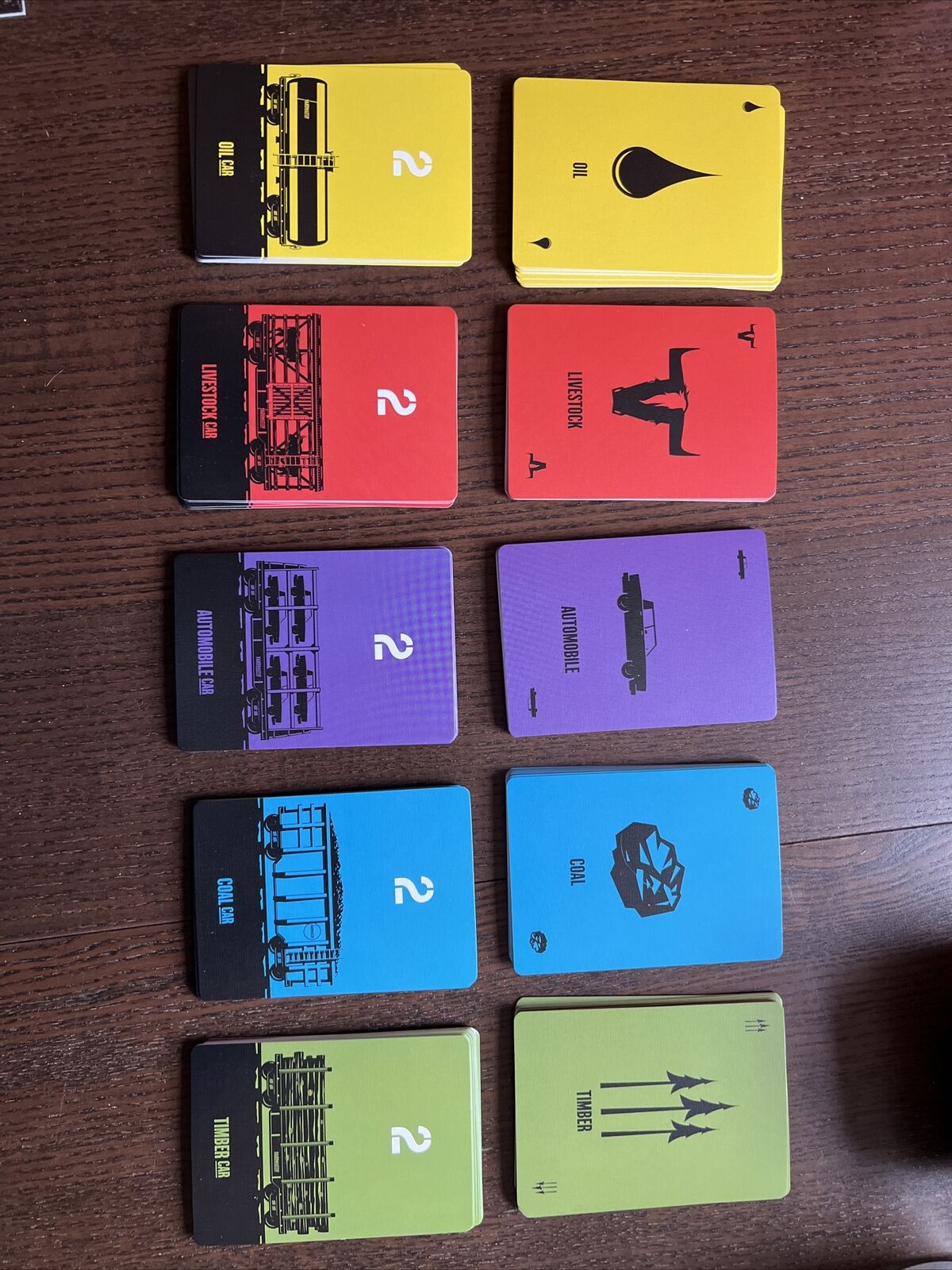 Yardmaster - Crash Games - 2014 - Complete - Railroad Card Game -  Kickstarter Ed