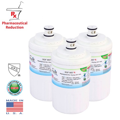 Filtro de agua para refrigerador Maytag UKF7003 UKF7002AXX EDR7D1 SGF-M07 RX de repuesto - Imagen 16 de 16