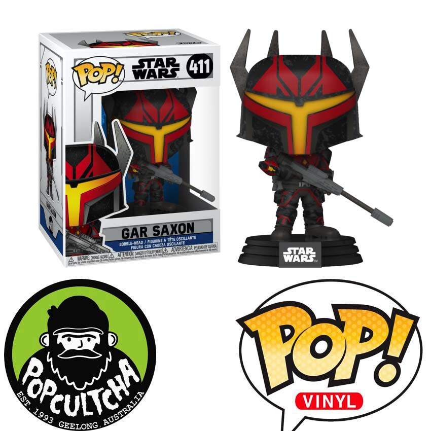 Star Wars: The Clone Wars - Gar Saxon Pop! Vinyl Figure &Quot;New&Quot;