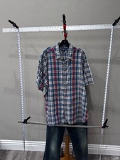 VTG POlo Ralph Lauren Plaid BUTTON UP SHIRT McMeel BUTTON UP SHIRT 2XL XXL