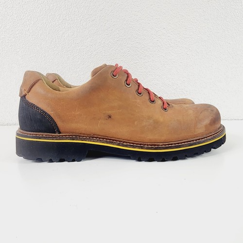 Men’s 8.5 M Samuel Hubbard Fresh Hiking Shoe Tan Waxhide Leather / Vibram Soles - Picture 6 of 11
