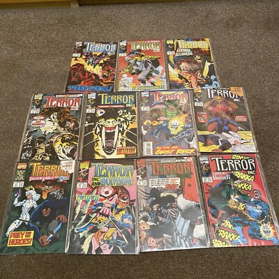 Terror Inc , 1992 Marvel Horror Serie : Ausgaben #1-13 (fehlt #7)