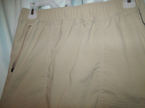Woolrich Olive Green Activewear Zip Pocket Skort Size XS - Picture 2 of 6