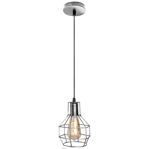 Lámpara Colgante Retro Vintage Metal E27 1M Ajustable Lámpara Colgante Lámpara de Techo - Imagen 29 de 32