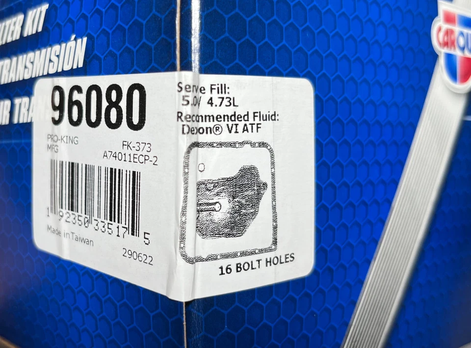 96080 Transmission Filter Service Kit For Select 1998-2014 Chevy GMC Buick Isuzu - Image 4 of 4