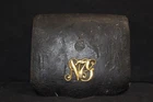 Original Civil War Cartridge Box  7TH New Jersey National Guard  Good  Condition