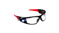 Coast SPG400 Safety Glasses with Built-In Rechargeable Inspection Beam Light