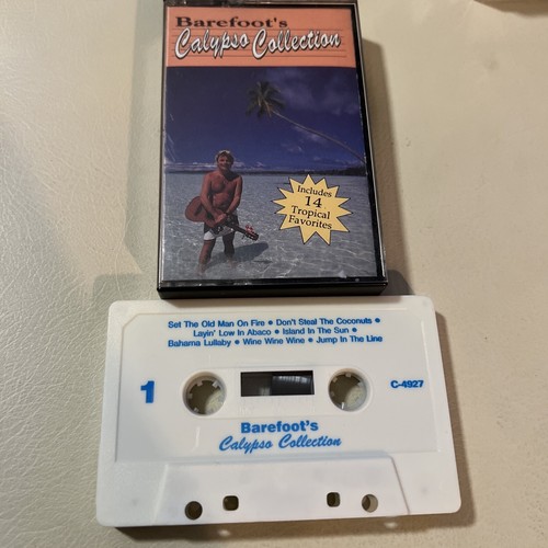 THE BAREFOOT MAN Barefoot's Calypso Collection CASSETTE TAPE 1991 G. NOWAK Rare! - Picture 4 of 6