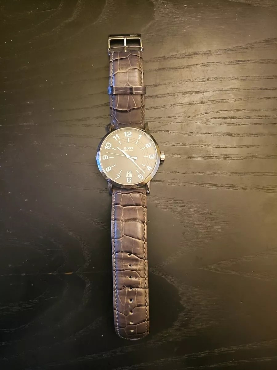 Hugo boss cheap grey watch