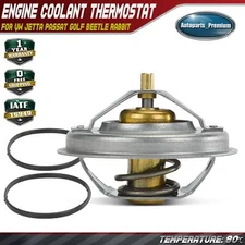 Engine Coolant Thermostat for VW Jetta 05-18 Golf 10-14 Passat Beetle Rabbit 80℃