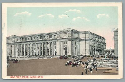 New Post Office Washington Postcard