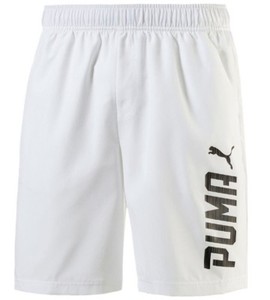 puma shorts white