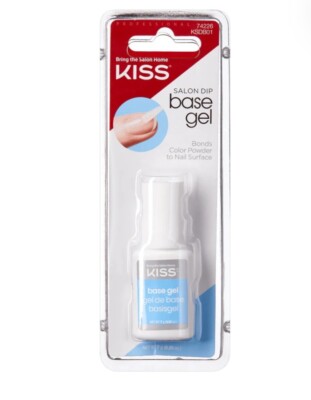 (Pack of 3) Kiss Salon Dip Base Gel nail Gel manicure products, nail beauty 