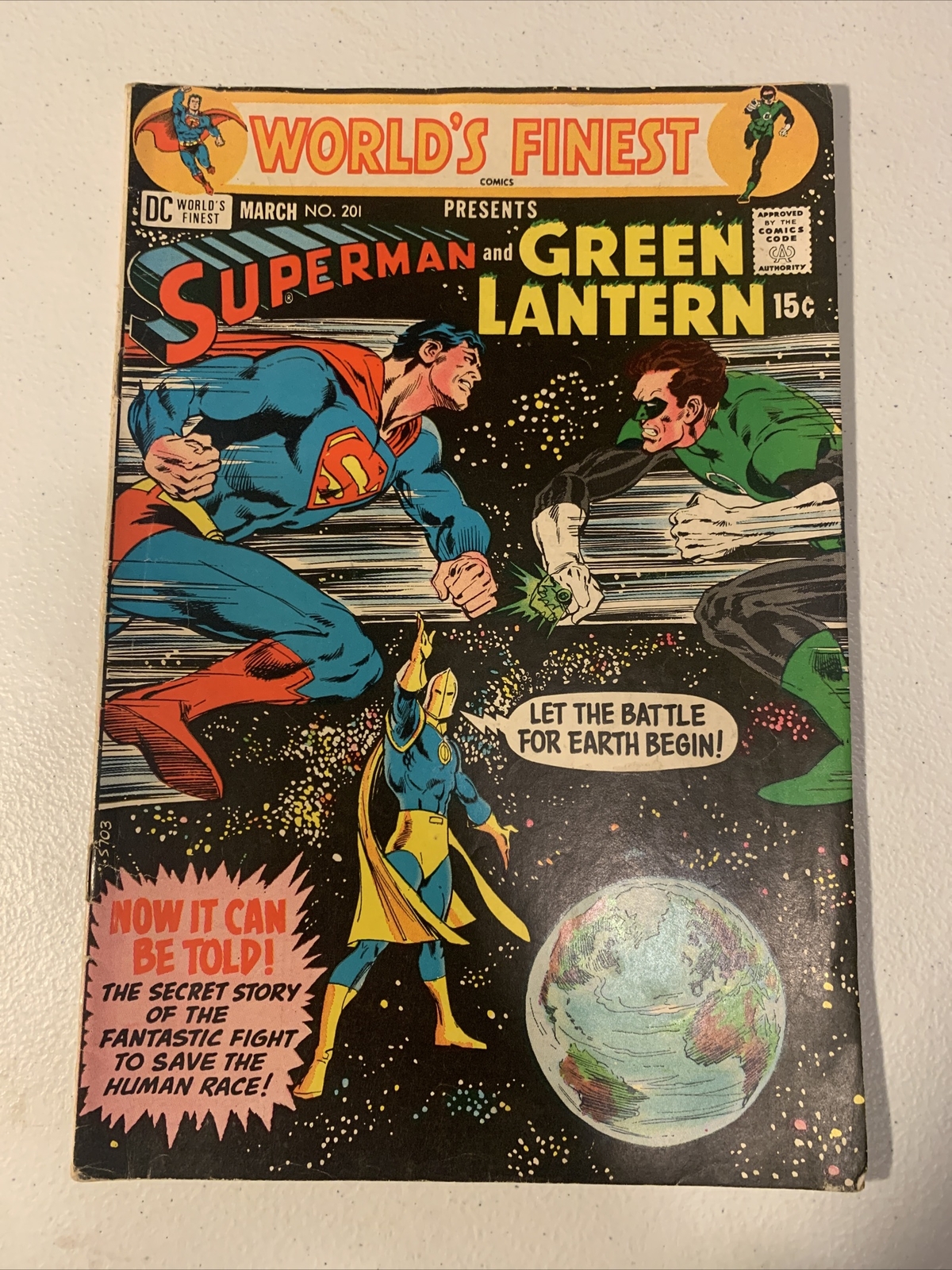 Superman Vs Green Lantern Comic