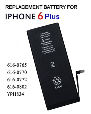 IPHONE 6 PLUS 6 BATTERY 616-0765 616-0770 616-0772 616-0802 YPH834