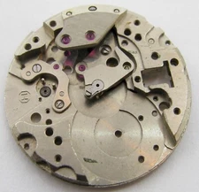 Helvetia 830 incabloc main plate #100 + ...  watch part ...