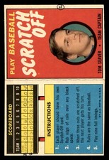1970 Topps Scratch-Offs Baseball #19 Tom Seaver GD