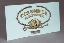 PRECUT COLUMBIA GRAFONOLA K2 PHONOGRAPH, GRAMOPHONE WATER SLIDE DECAL  