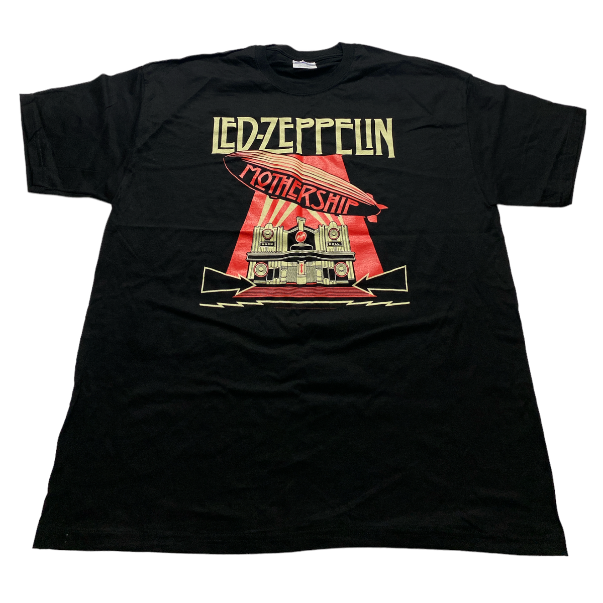 NWOT Led Zeppelin Mothership 2000 T-Shirt Size - XL Black | eBay