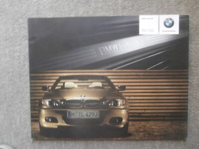 BMW 3er Coupé Cabrio E46 Individual 9/2005 Brochure Catalogue Rarität - Bild 1 von 4