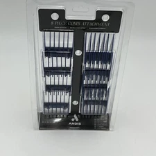 Andis 12990 Universal 8 Piece Large Comb Clipper Guard Set NEW