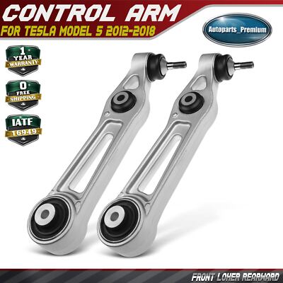 2pcs Front Left & Right Lower Rearward Control Arm for Tesla Model S ...