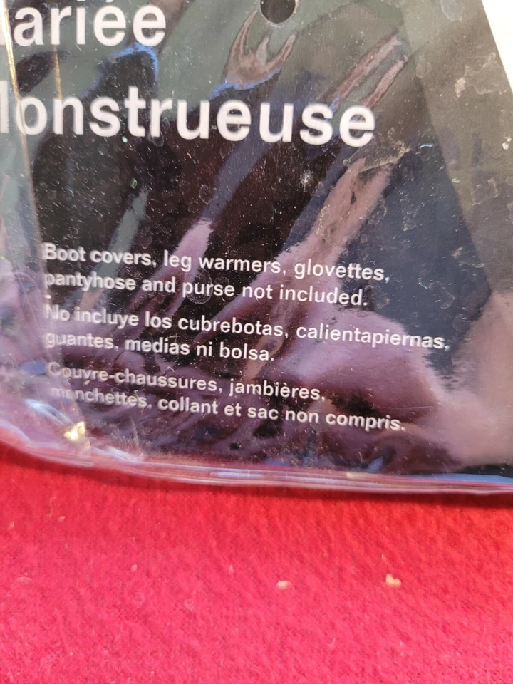 Disfraz de Halloween de novia monstruo para niñas talla 7-8 Foto 4 de 4