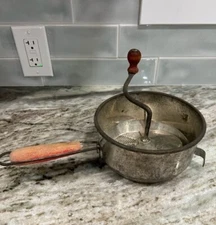 Vintage Foley Food Mill Aluminum Food Masher 13 x 7.5 x 4.5 