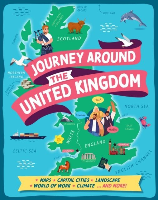 Journey Around the United Kingdom by Claudia Martin Paperback