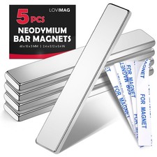 Magnets with Adhesive Backing, Magnet Strips Heavy Duty, Flat Magnets for Whi...