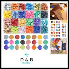 Wachs Achteckig Wachssiegel Set, 24 Farbe Sie...