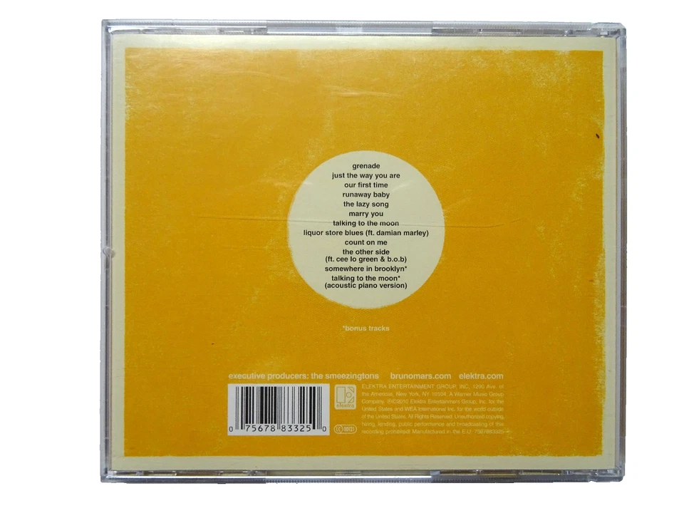 Bruno Mars Doo-Wops & Hooligans CD - Bild 2 von 2