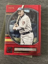 2025 Topps Museum Collection Honus Wagner Ruby /75 #87 Pirates