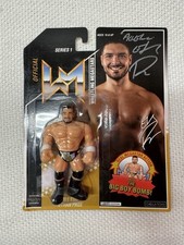 AUTOGRAPHED! Chella Toys Wrestling Megastars retro series 1 Ethan Page AEW NXT