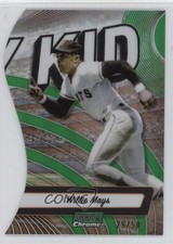 2024 Topps Stadium Club Triumvirates Nickname Green 29/50 Willie Mays HOF 1ds9