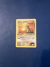 WotC Pokémon TCG Brock's Sandshrew 72/132 Gym Heroes 1st Ed Regular 50HP on eBay