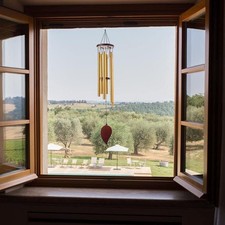 Memorial Wind Chimes Large Wooden Windchimes Vintage Musical Wind Chimes for Ou