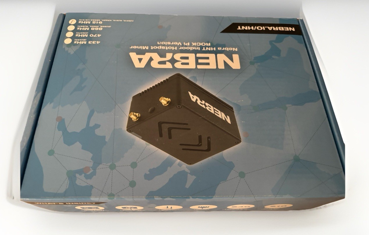 Nebra Hotspot Helium HNT Rock PI indoor miner US915 MHz. Brand New