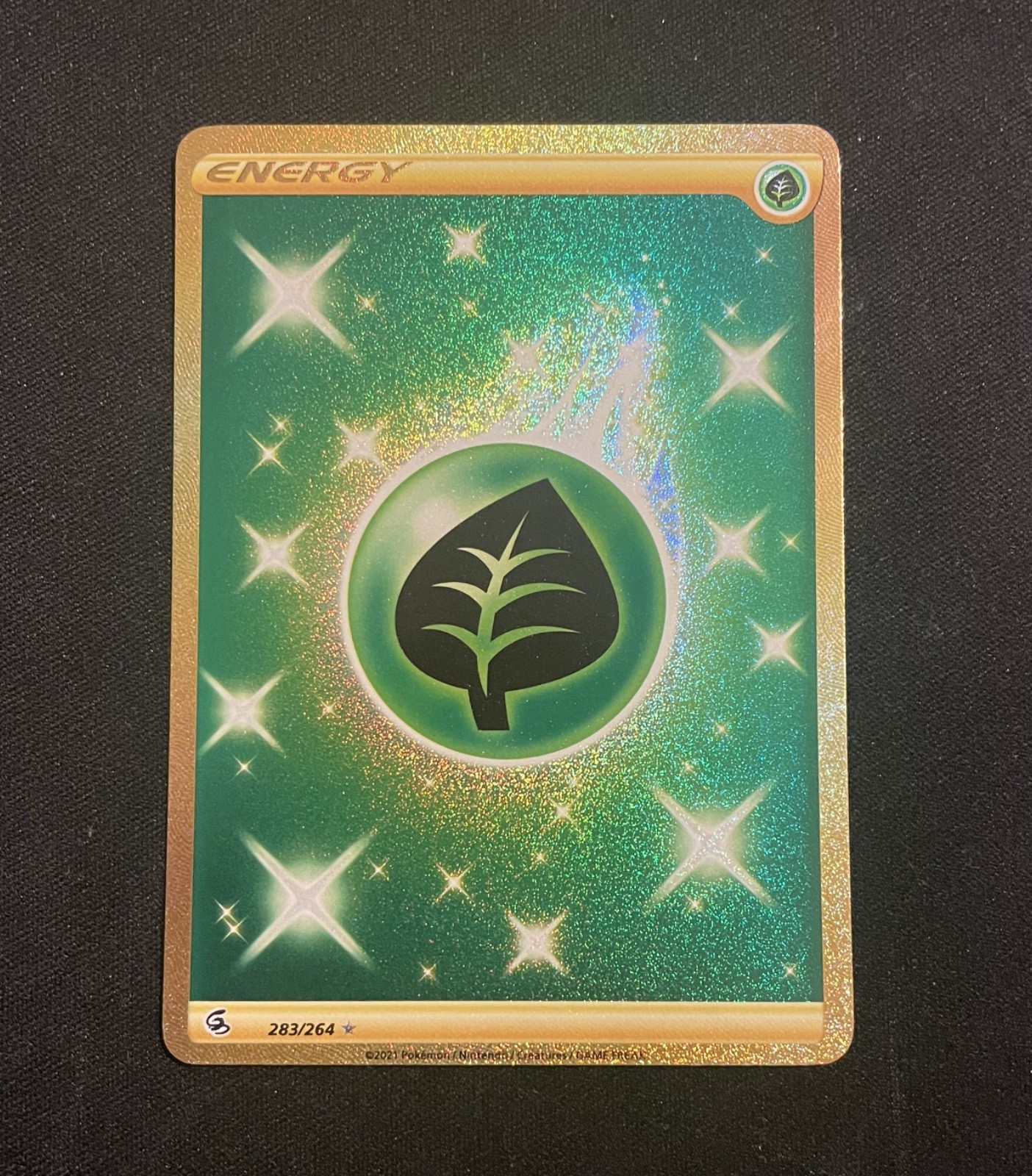 Grass Energy 283/264 -SWSH08: Fusion Strike - Pokémon TCG - Near Mint