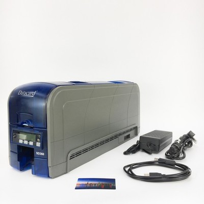 Datacard SD360 beidseitiger Ausweis Abzeichen Drucker mit magnetischem Mag Encoder Produktbündel