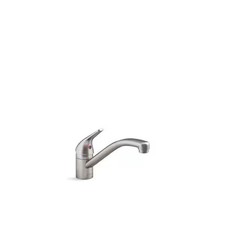 KOHLER Jolt Single-Handle Standard Kitchen Faucet in Vibrant Stainless 30613-VS