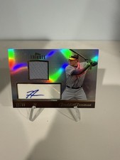 2011 Topps Tribute Freddie Freeman Patch Auto /99 Rookie Card Dodgers Braves