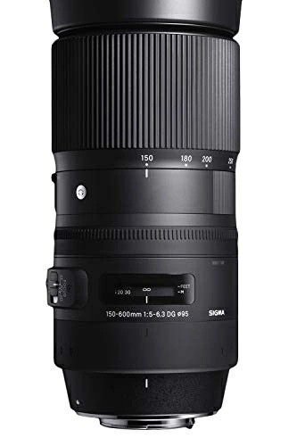 Used () Sigma Lens 150 600mm F5 6.3 DG OS HSM for Canon EF Mount