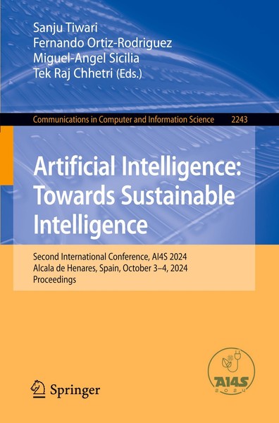Artificial Intelligence: Towards Sustainable Intelligence Sanju Tiwari-image