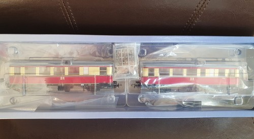 Triebwagen VT 135 mit Beiwagen VB 140 DR, Ep. III