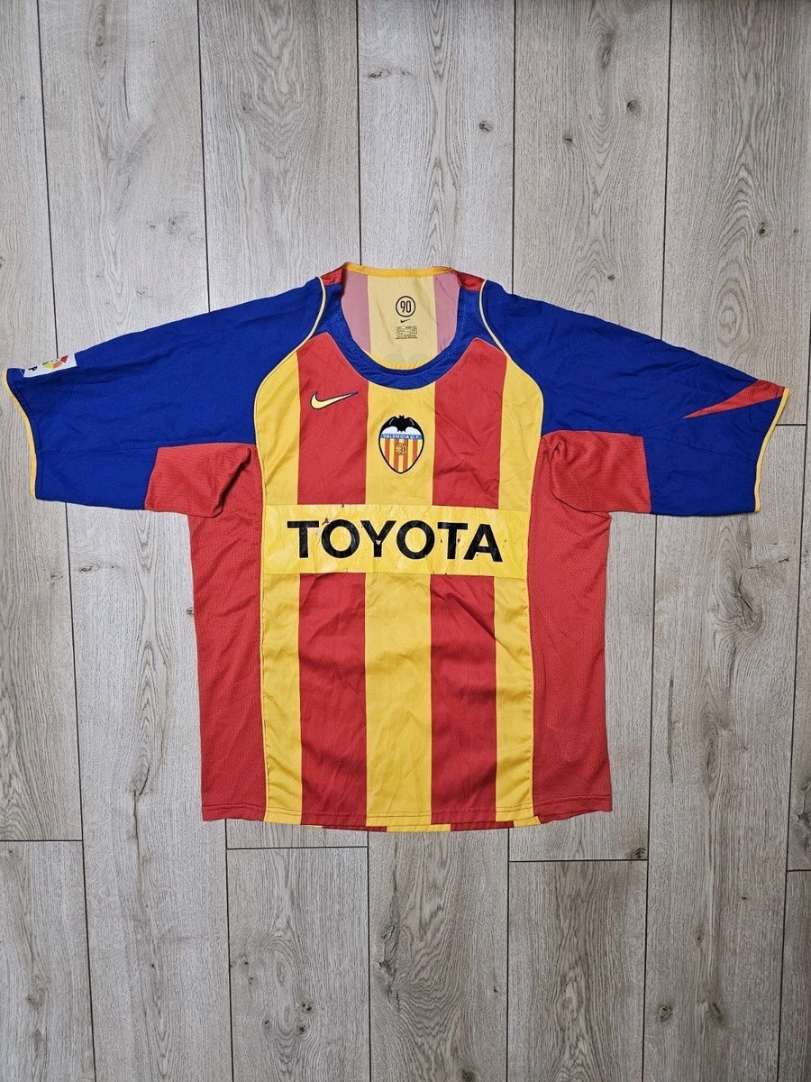 【激レア】バレンシア 2005/2006 ホーム ユニフォーム バラハ ナイキ Nike Valencia CF 2005 2006 football home shirt Pablo Aimar jersey