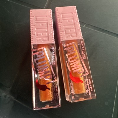 2x Maybelline Lifter Plump Gloss Pigment Chili 008 Hot Honey