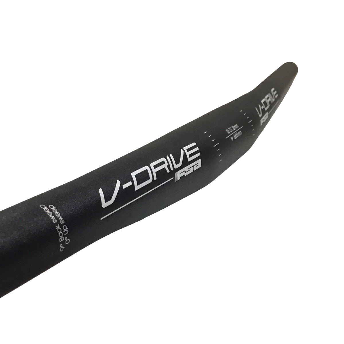 FSA V-Drive Alloy MTB Flat XC Handlebar Clamp 0mm Rise