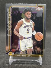 2025-26 Topps Chrome #182 Bronny James Jr.